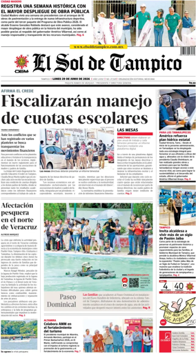 Cover of El Sol de Tampico