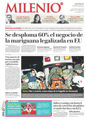 Cover of Milenio Jalisco