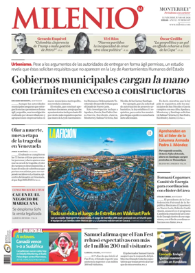 Cover of Milenio Monterrey
