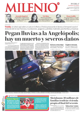 Cover of Milenio Puebla