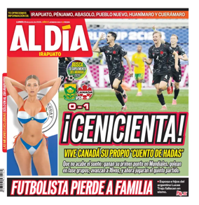Cover of Periodico Al Dia (Irapuato)