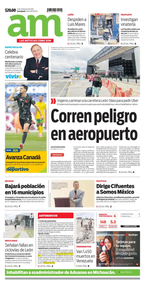 Cover of Periodico AM (Leon)