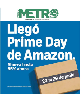 Cover of Publimetro Guadalajara