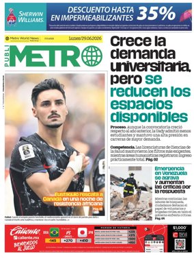 Cover of Publimetro Merida