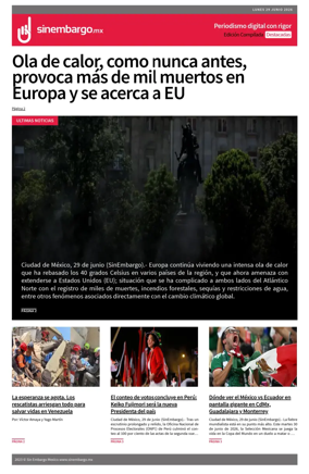 Cover of Sin Embargo destacadas
