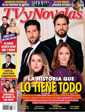 Cover of TVyNovelas (Mexico)