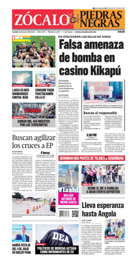 Cover of Zocalo Piedras Negras
