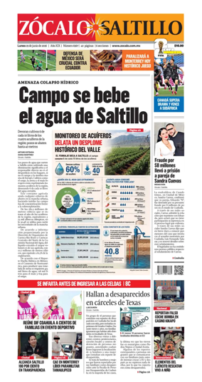 Cover of Zocalo Saltillo