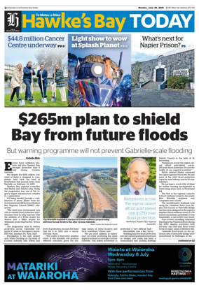 Cover of Hawke's Bay Today