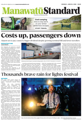 Cover of Manawatu Standard