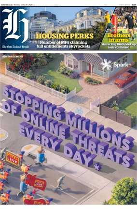 Cover of The New Zealand Herald