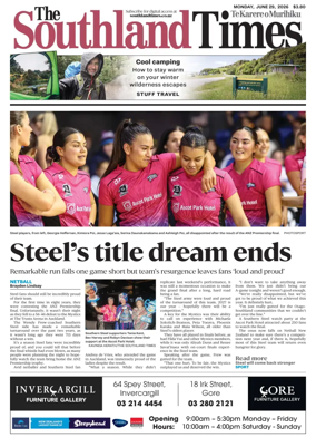 Cover of The Southland Times