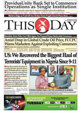 Cover of THISDAY