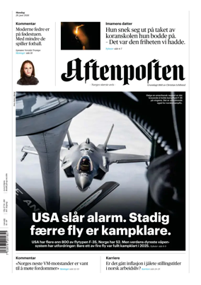 Cover of Aftenposten