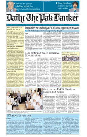 Cover of The Pak Banker