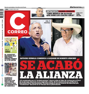 Cover of Diario Correo