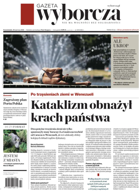Cover of Gazeta Wyborcza