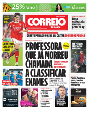 Cover of Correio da Manha