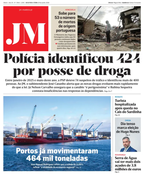 Cover of Jornal Madeira