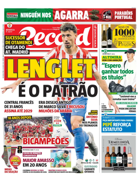 Cover of Record (Portugal)
