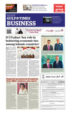 Cover of Gulf Times Business