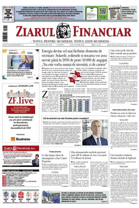 Cover of Ziarul Financiar