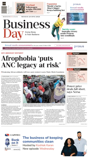Cover of Business Day