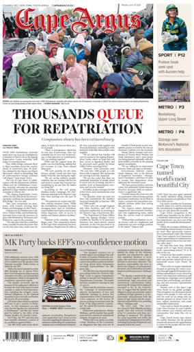 Cover of Cape Argus