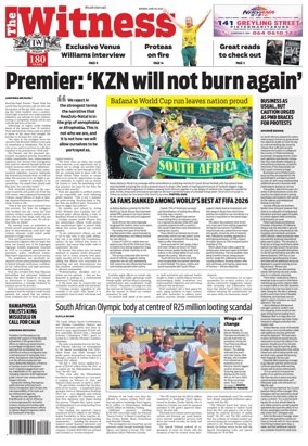 Cover of The Witness (South Africa)