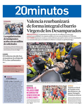 Cover of 20 Minutos Valencia