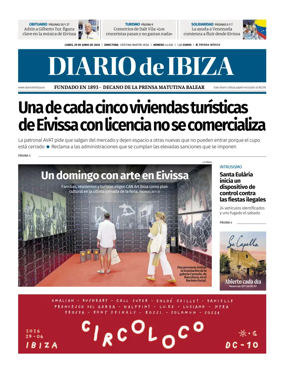 Cover of Diario de Ibiza