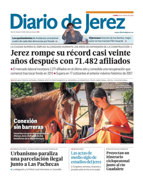 Cover of Diario de Jerez