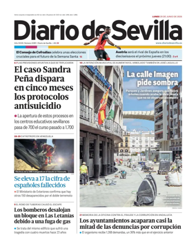 Cover of Diario de Sevilla