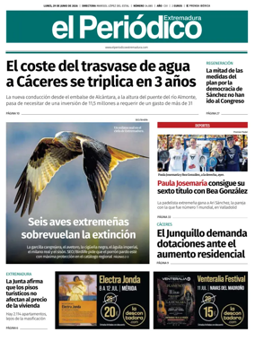 Cover of El Periodico Extremadura