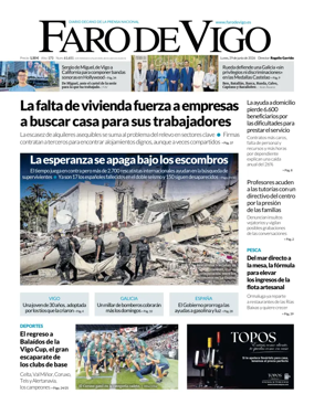 Cover of Faro de Vigo