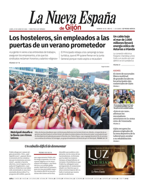Cover of La Nueva Espana (Gijon)
