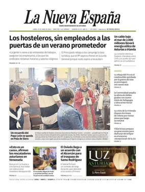 Cover of La Nueva Espana (Oriente)