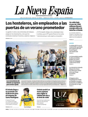Cover of La Nueva Espana (Oviedo)