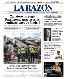 Cover of La Razon (1st Edition)