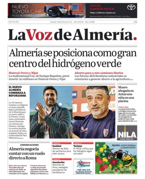 Cover of La Voz de Almeria