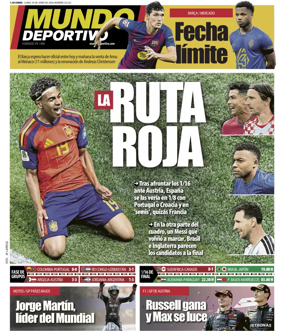 Cover of Mundo Deportivo (At. Madrid)
