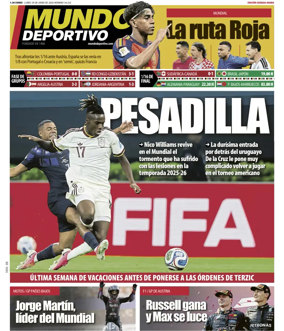 Cover of Mundo Deportivo (Bizkaia-Araba)