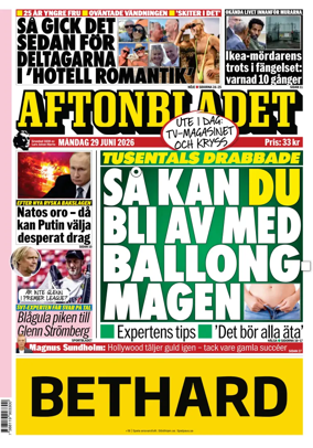 Cover of Aftonbladet