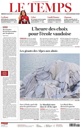 Cover of Le Temps