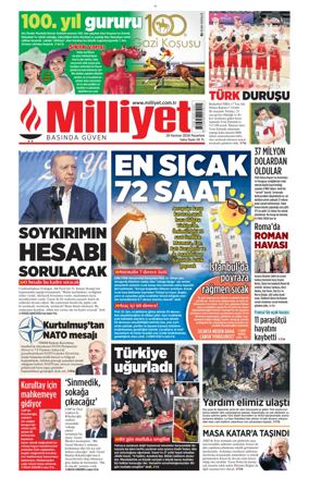 Cover of Milliyet