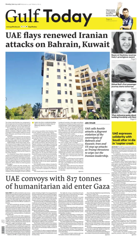 Cover of Gulf Today
