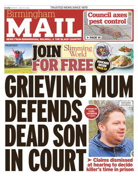 Cover of Birmingham Mail