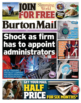 Cover of Burton Mail
