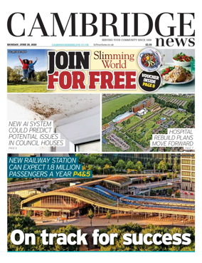 Cover of Cambridge News