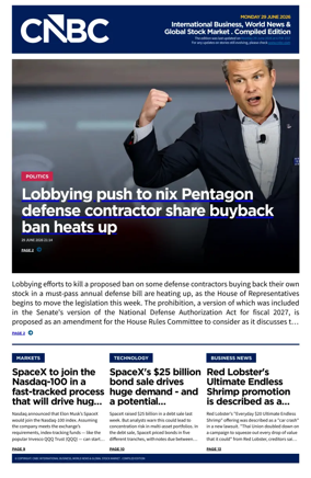 Cover of CNBC